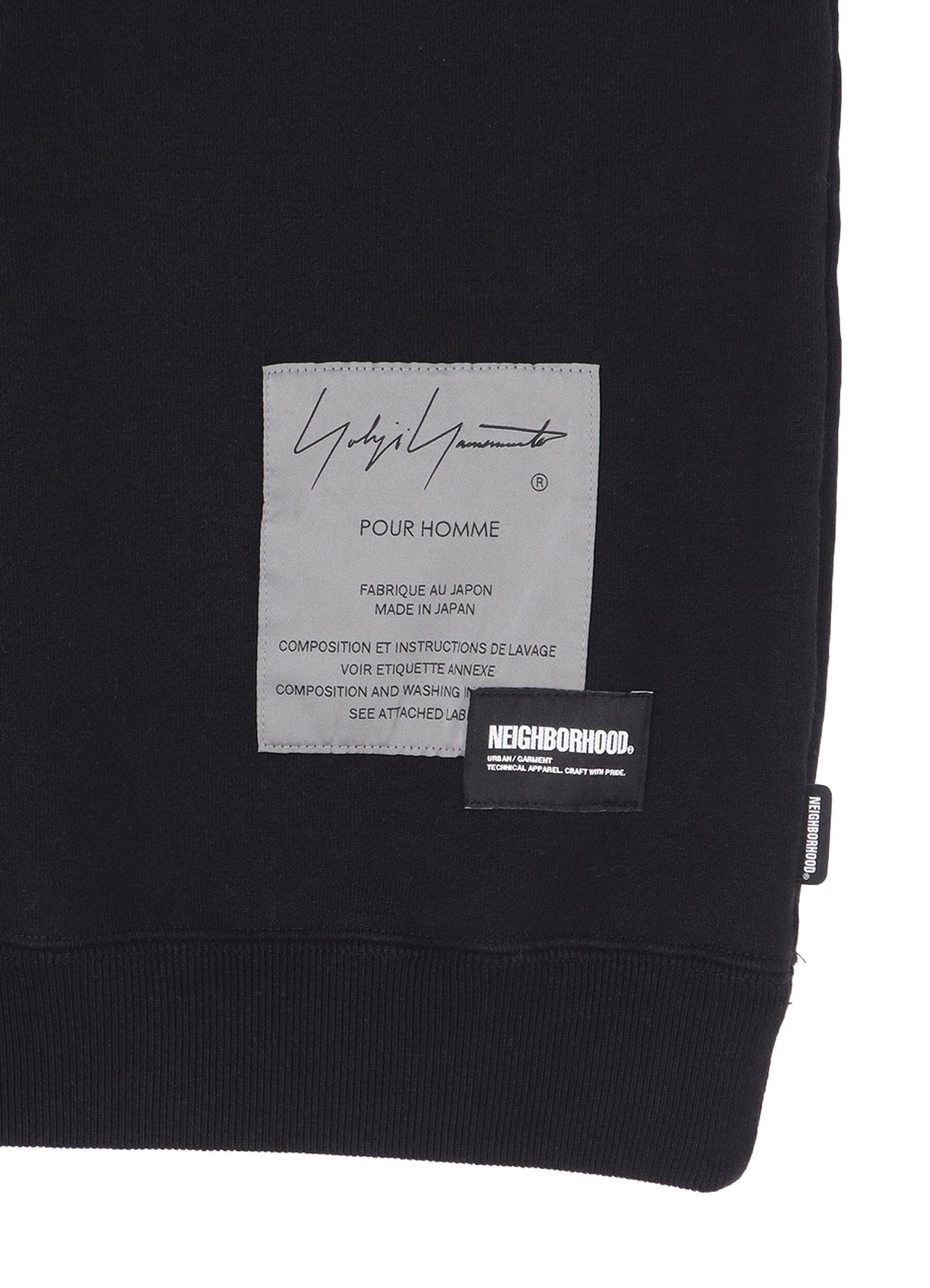 YOHJI YAMAMOTO × NH SWEAT SHIRT LS
