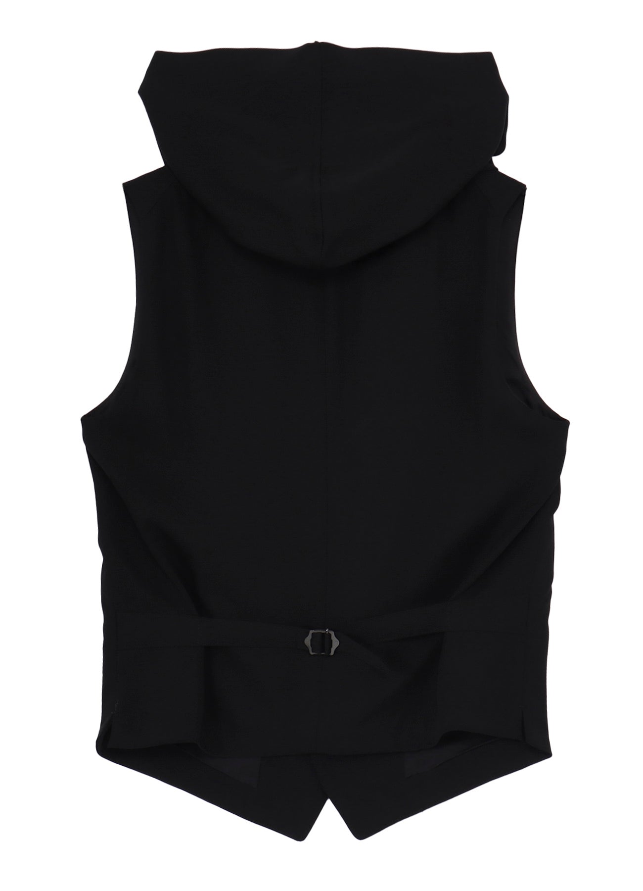 RE CELLULOSE GABARDINE HOODED VEST