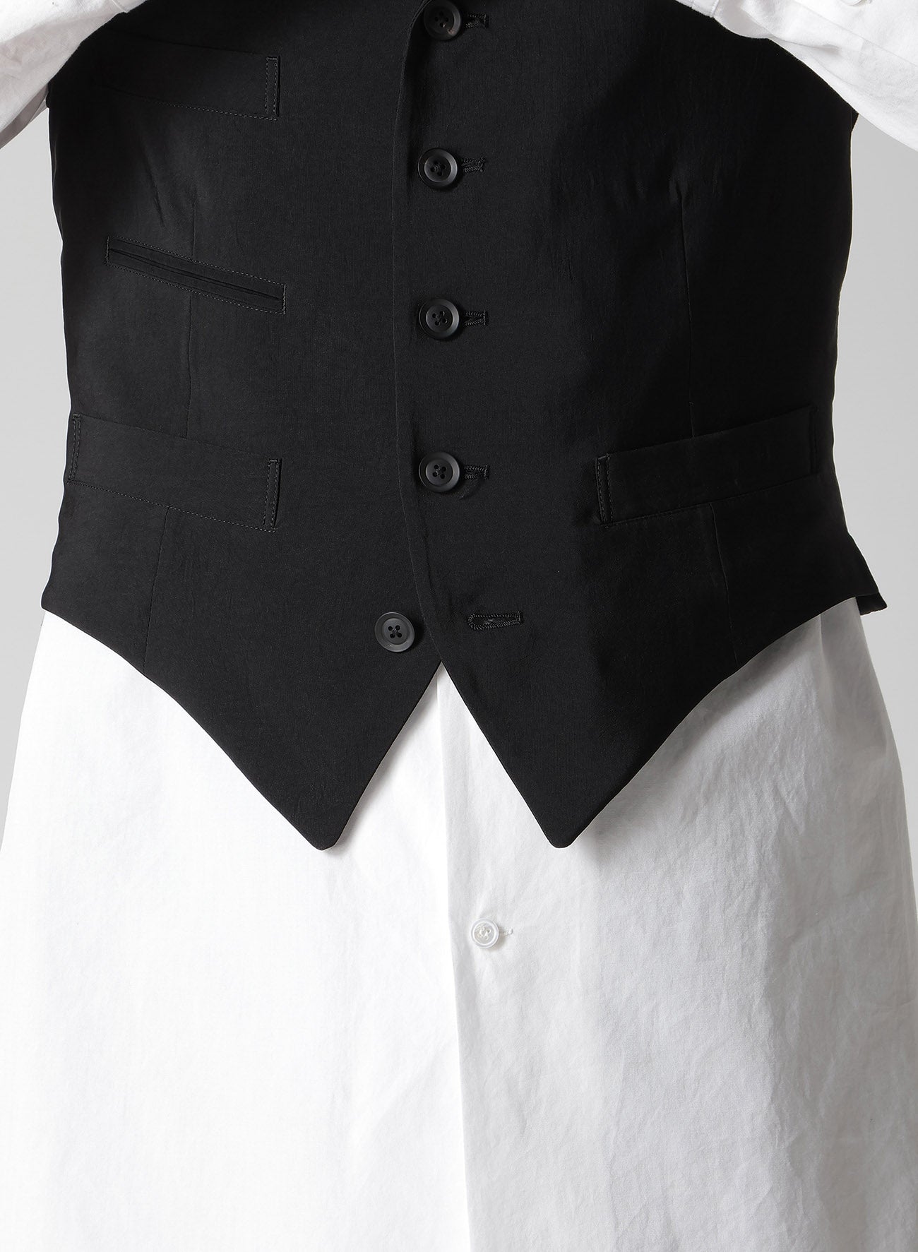 TA TUXEDO 5BUTTONS VEST – THE SHOP YOHJI YAMAMOTO