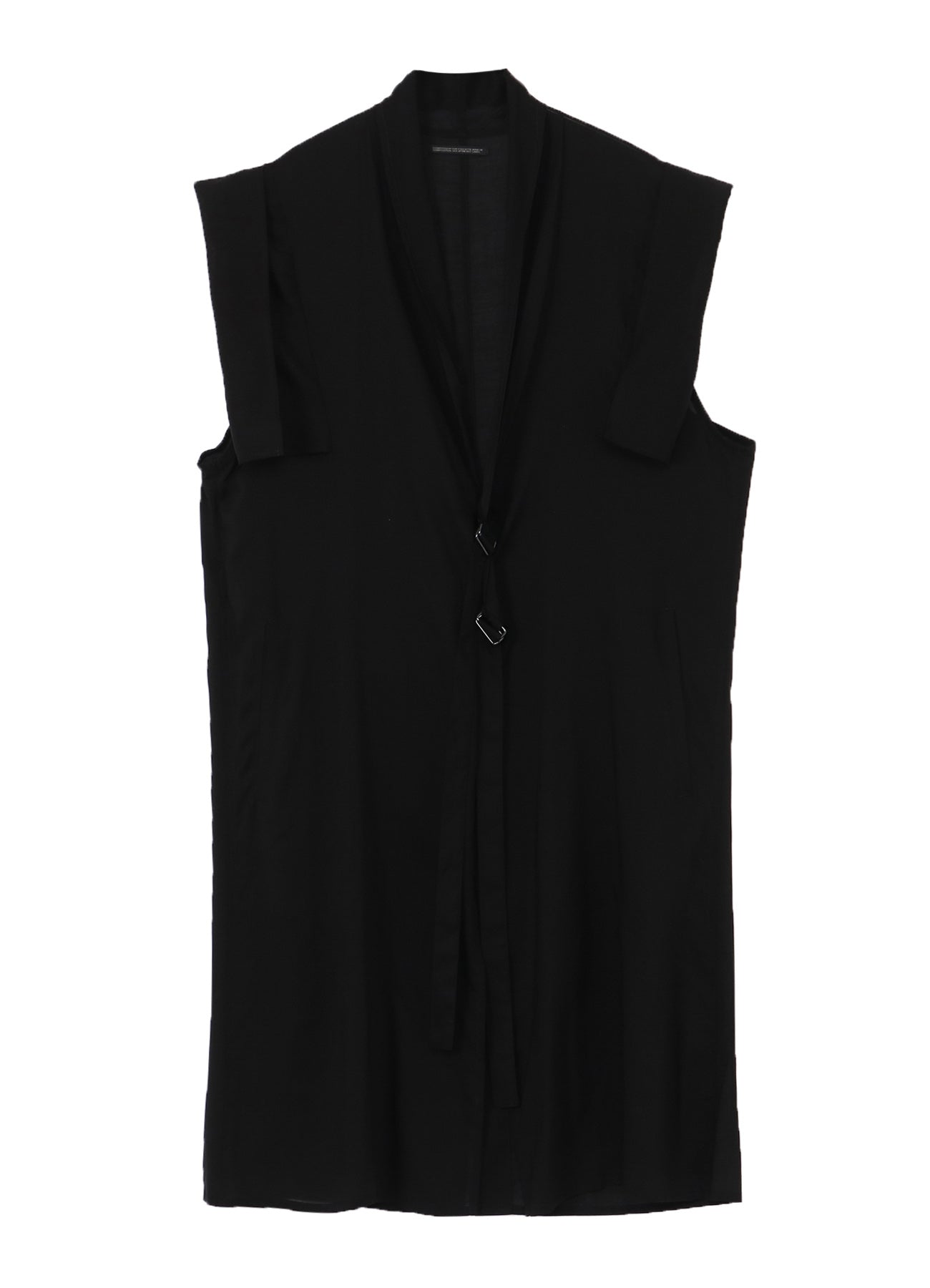 CELLULOSE DESIGNED SLEEVE LONG VEST