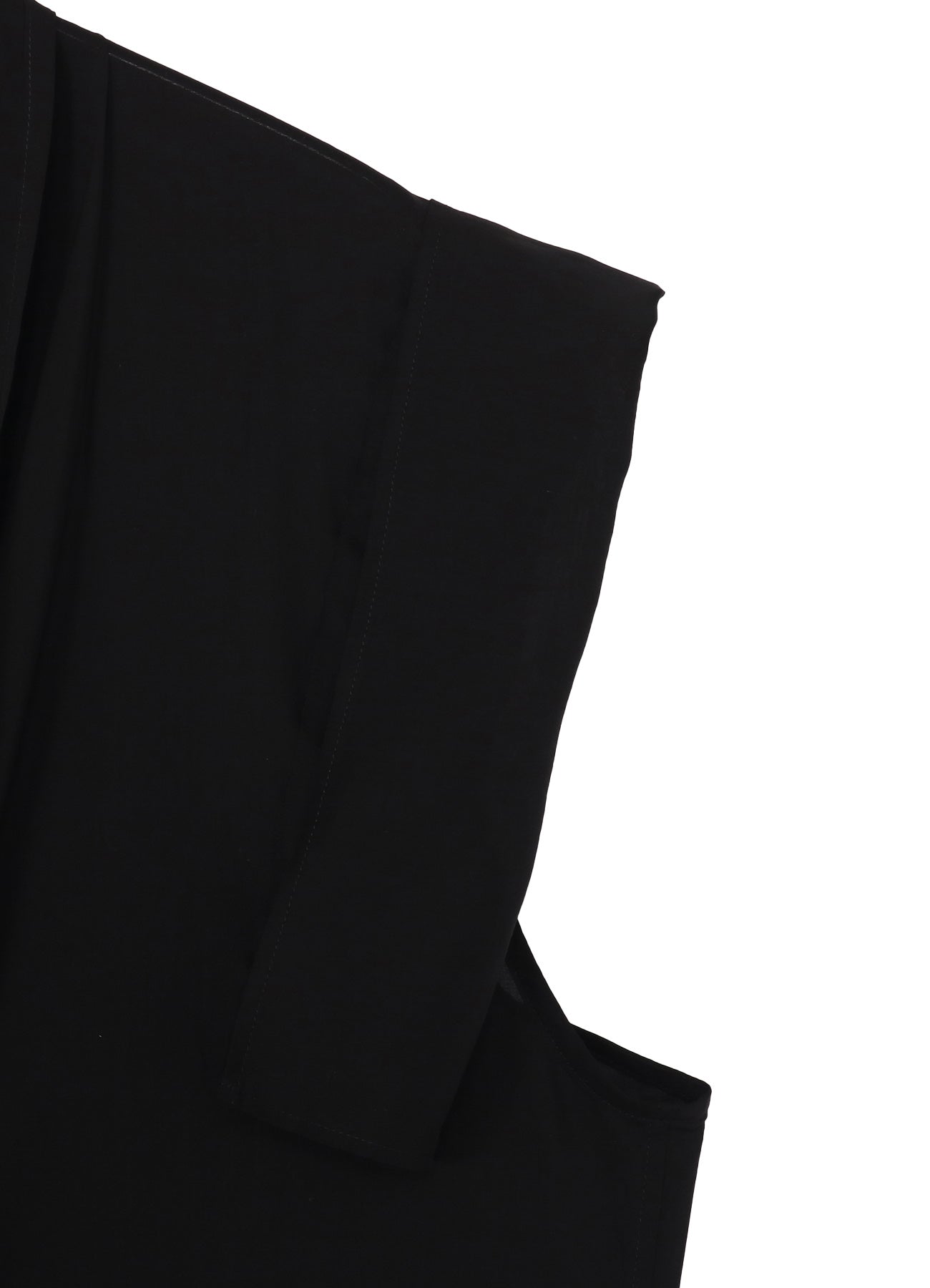 CELLULOSE DESIGNED SLEEVE LONG VEST