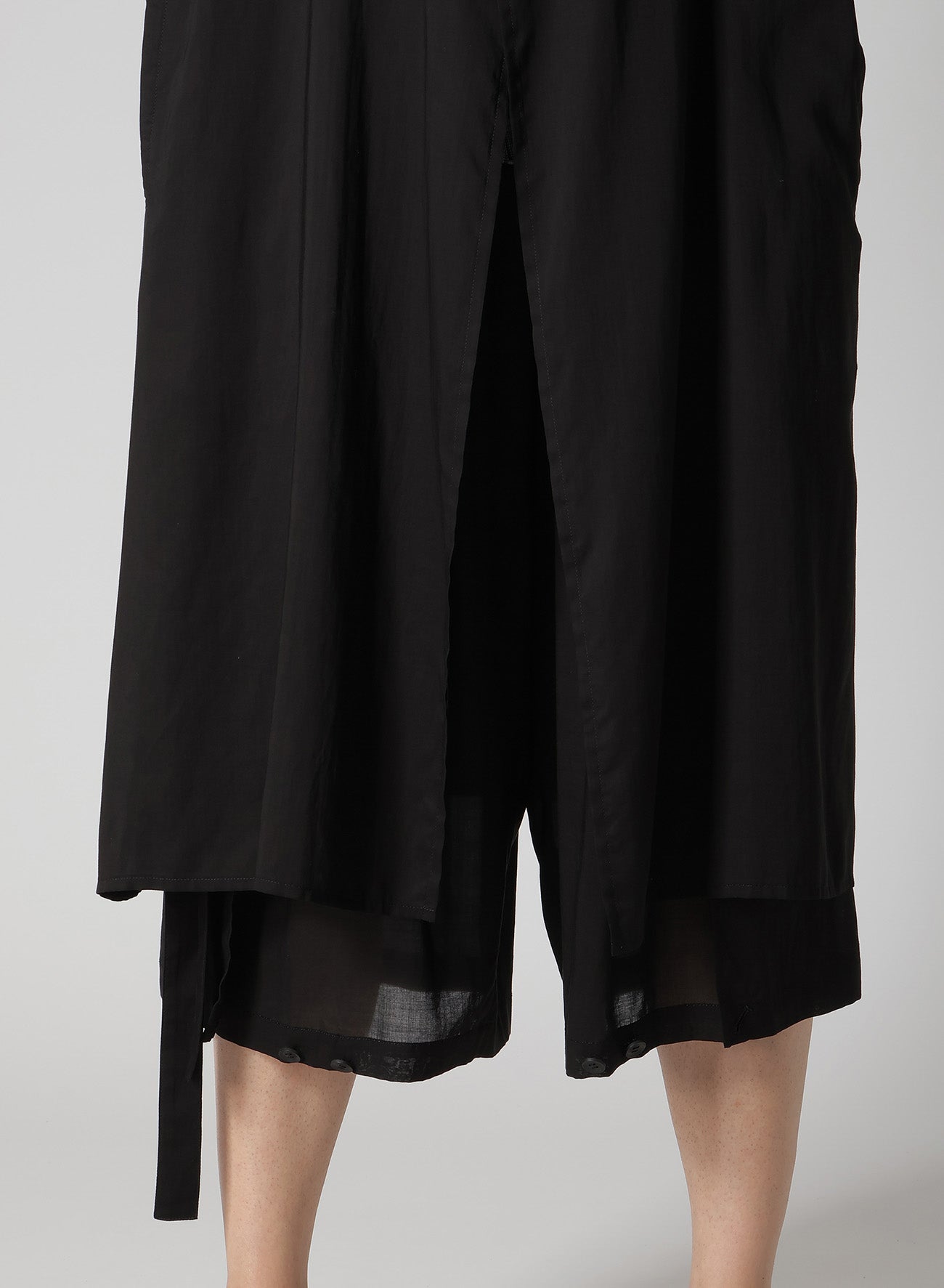 CELLULOSE DESIGNED SLEEVE LONG VEST