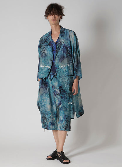 SEA MOTIF 5 BUTTONS VEST