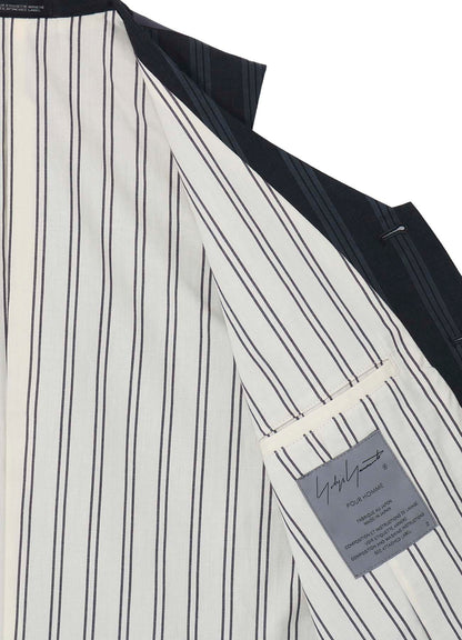 PIGMENT DYED STRIPE COTTON VEST