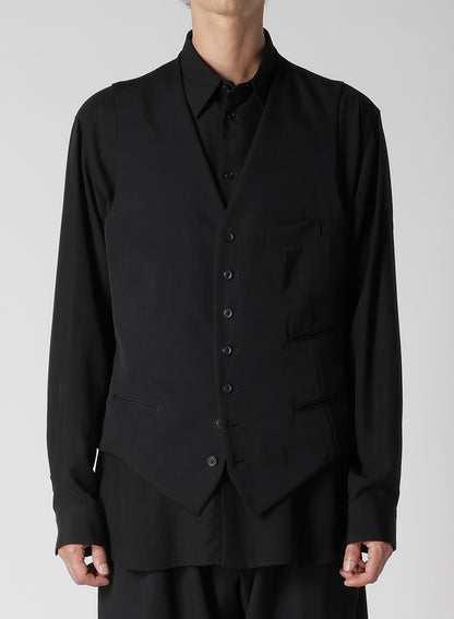 SUIT GABARDINE CDH 7BUTTONS VEST