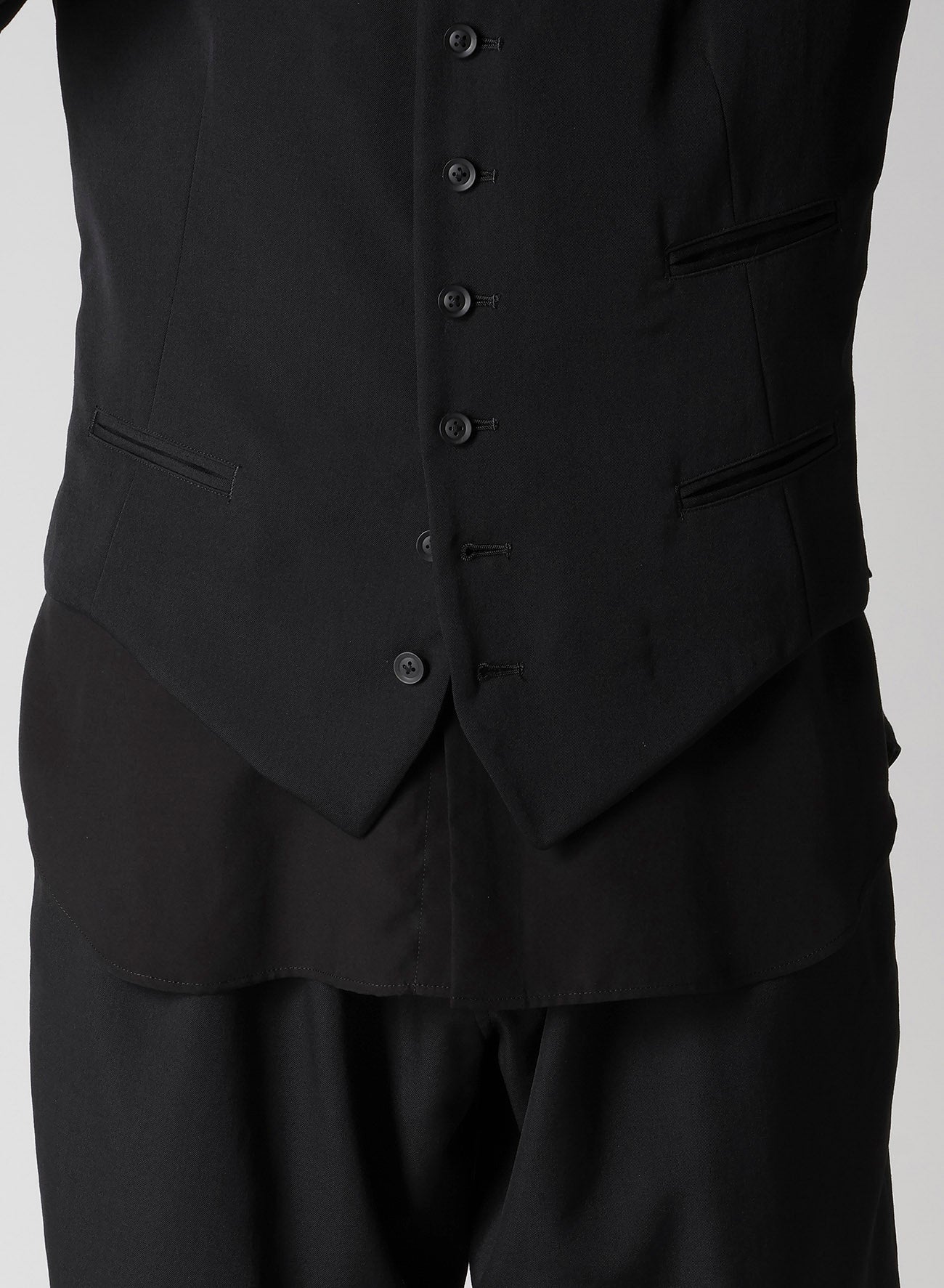 SUIT GABARDINE CDH 7BUTTONS VEST