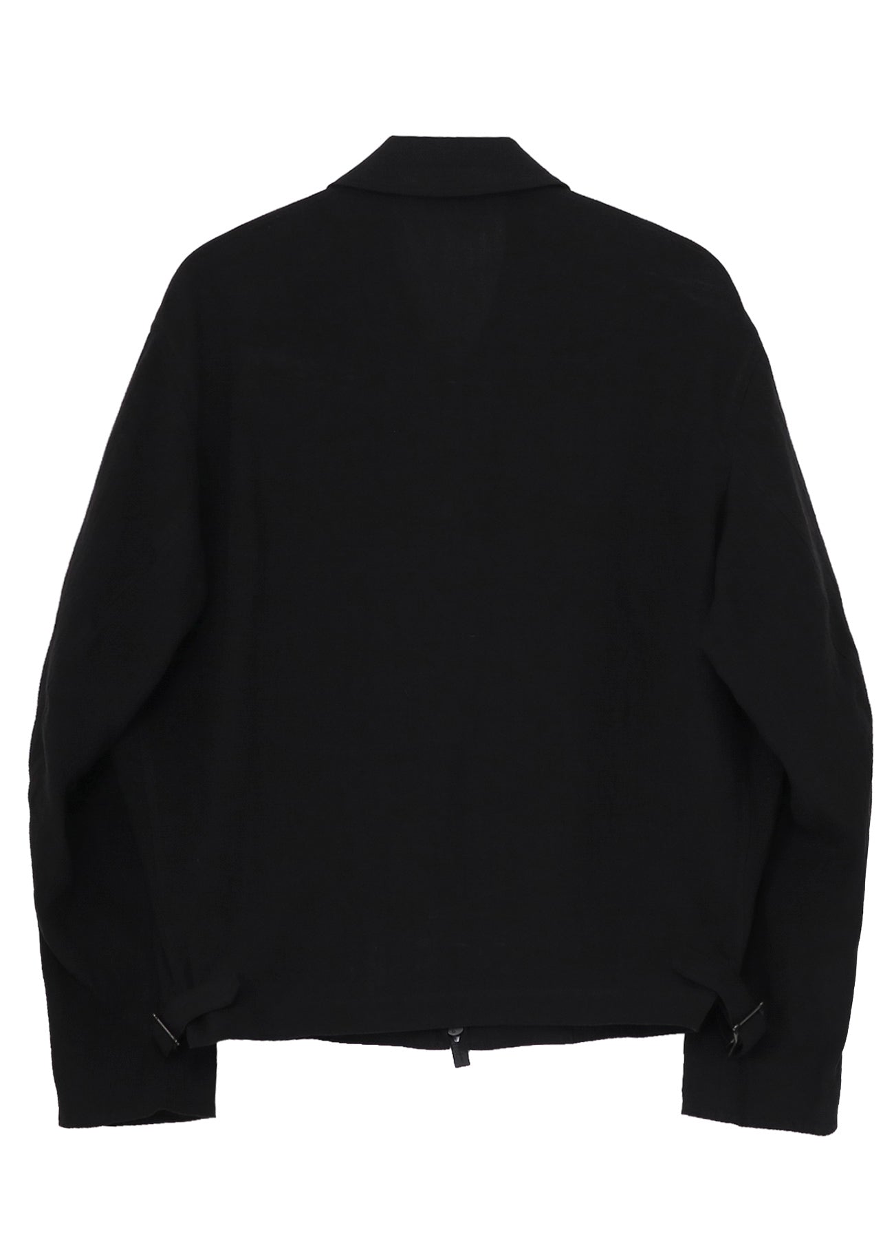 LINEN CLOTH ZIPPER BLOUSON