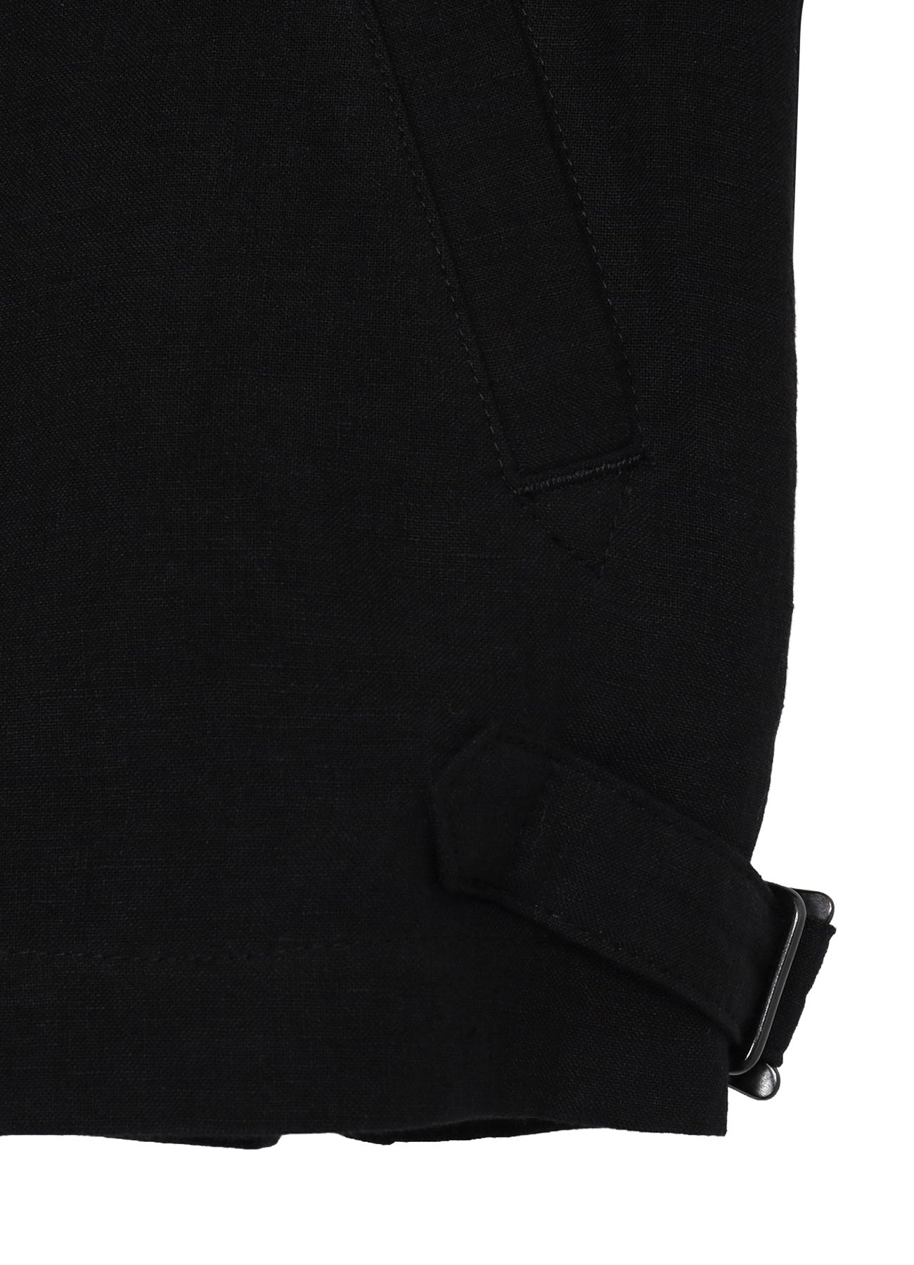 LINEN CLOTH ZIPPER BLOUSON