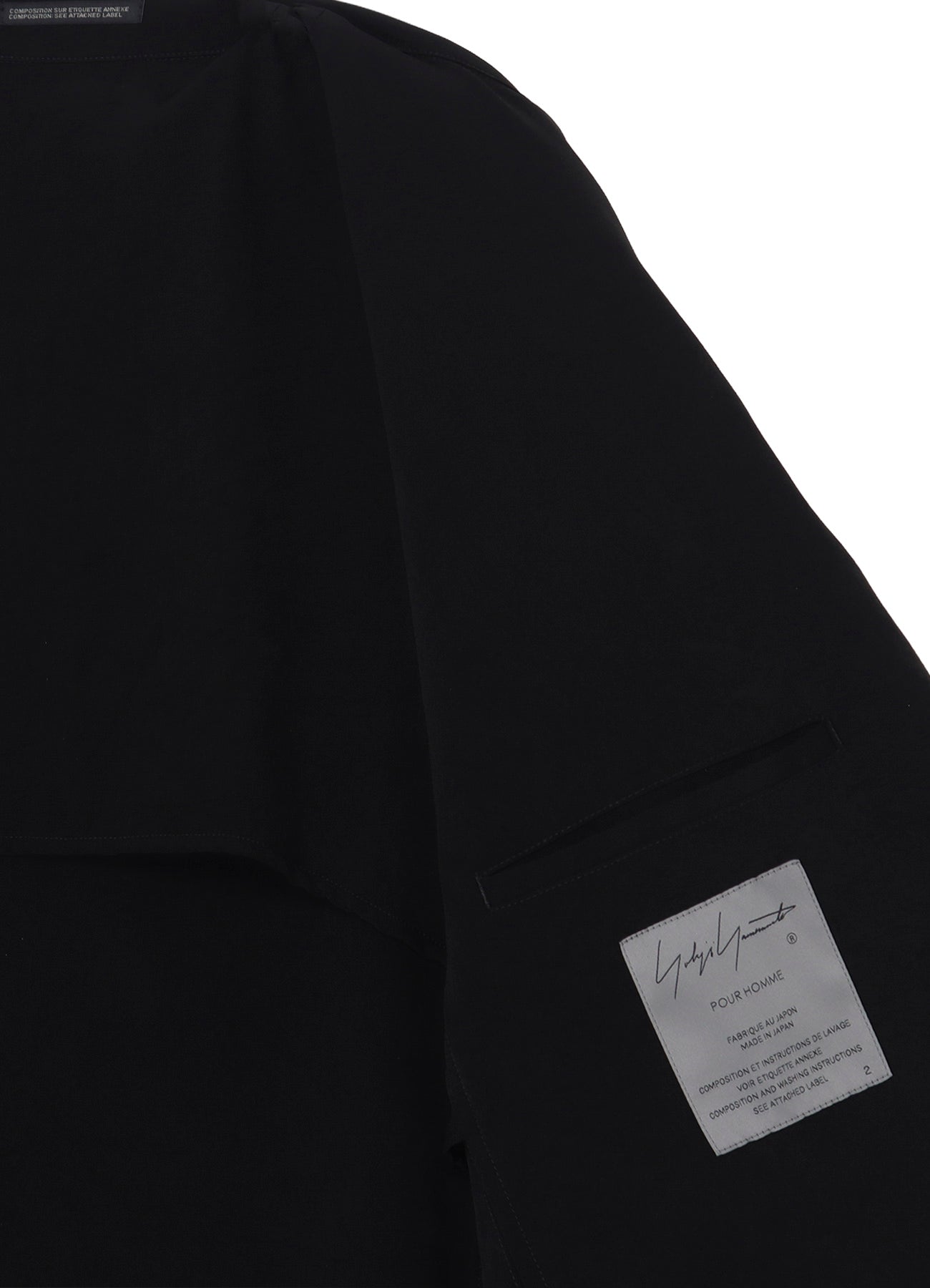 TA TUXEDO FASTENER BLOUSON – THE SHOP YOHJI YAMAMOTO