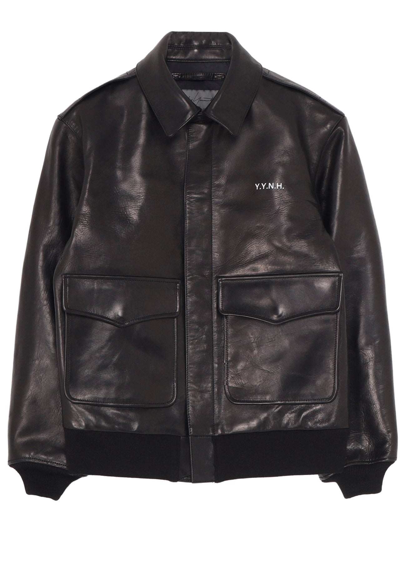 YOHJI YAMAMOTO × NH LEATHER JACKET