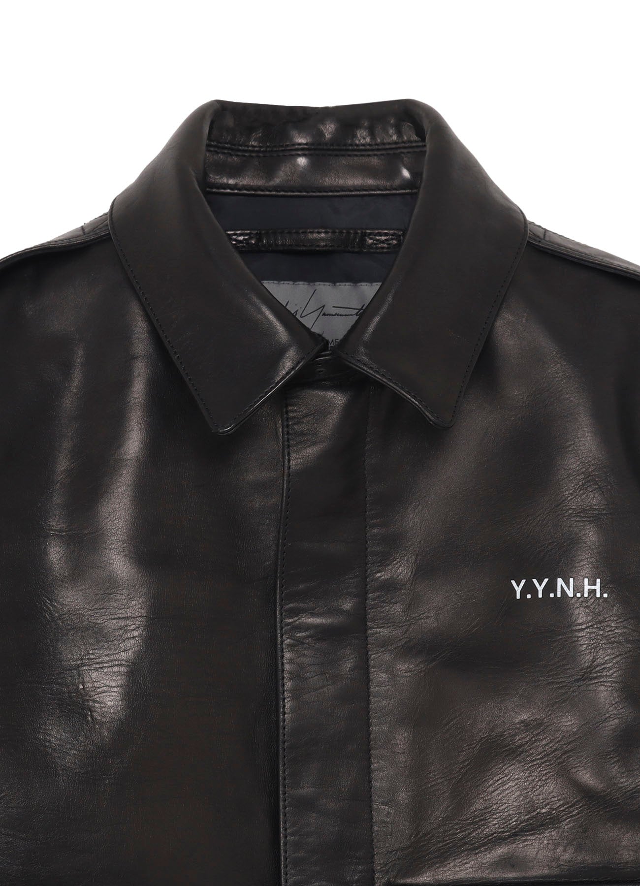 YOHJI YAMAMOTO × NH LEATHER JACKET
