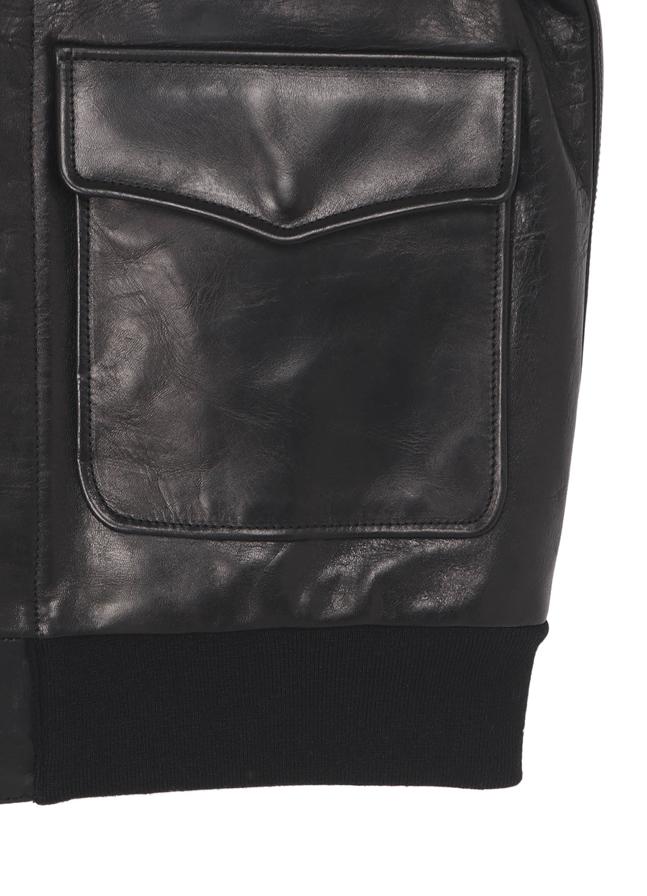 YOHJI YAMAMOTO × NH LEATHER JACKET