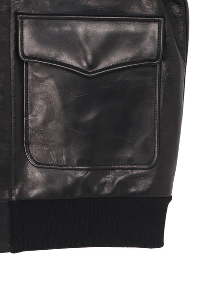 YOHJI YAMAMOTO × NH LEATHER JACKET