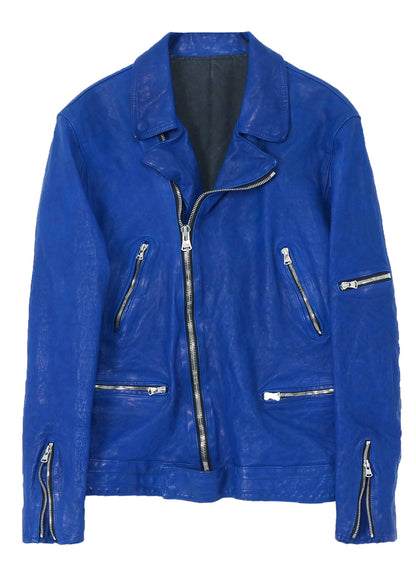 BL/ JAPAN CALF SKIN GARMENT DYED DOUBLE RIDERS