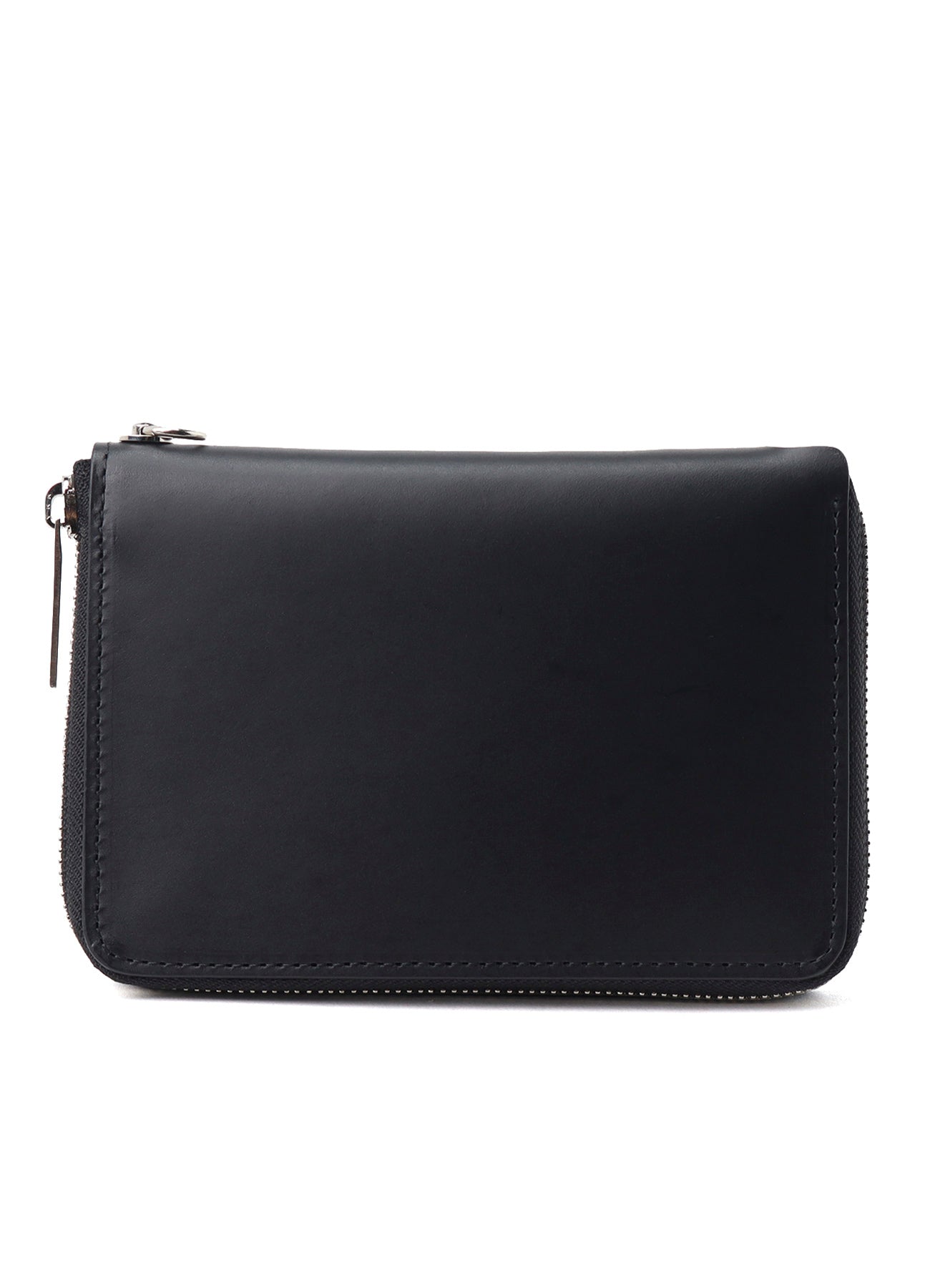 COW LEATHER FASTENER WALLET S