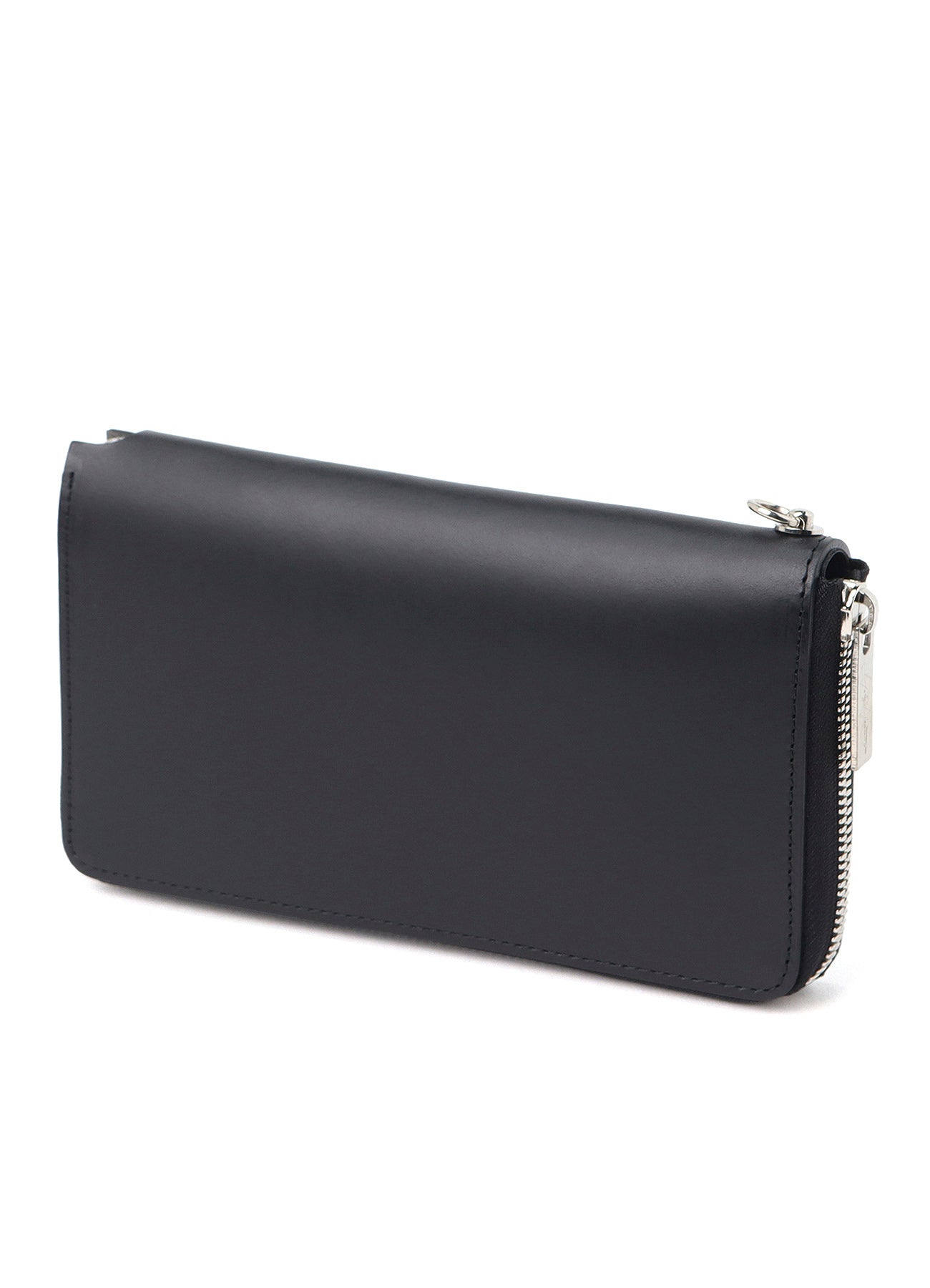 COW LEATHER FASTENER WALLET L