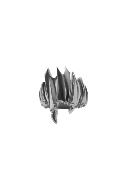 SV/BK RHODIUM TALON RING SV