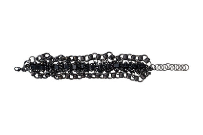 METAL/BRASS/CODE BOLTER BRACELET