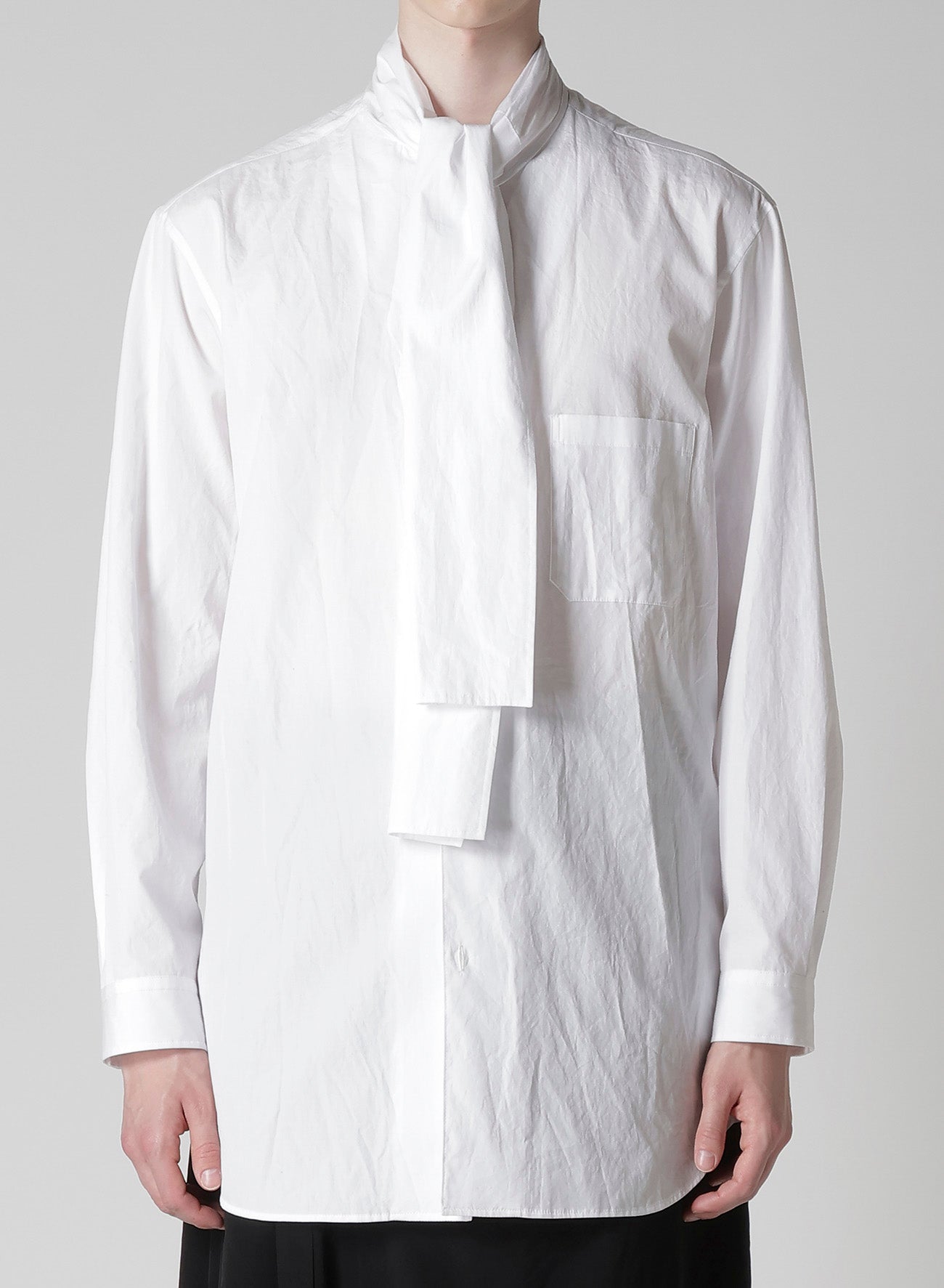 100/2 BROAD SCARF COLLAR BLOUSE