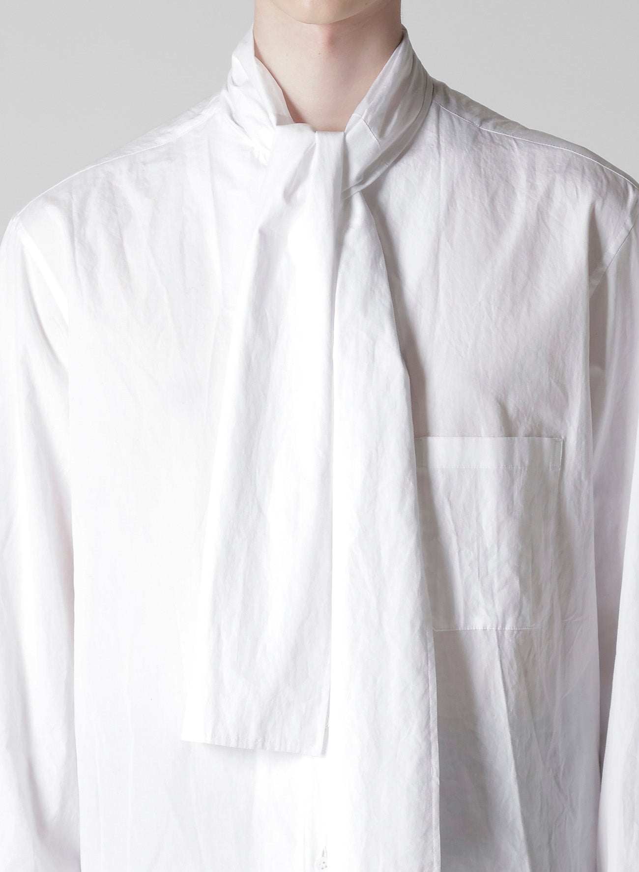 100/2 BROAD SCARF COLLAR BLOUSE