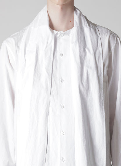 100/2 BROAD SCARF COLLAR BLOUSE