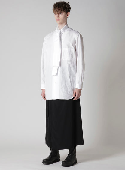 100/2 BROAD SCARF COLLAR BLOUSE
