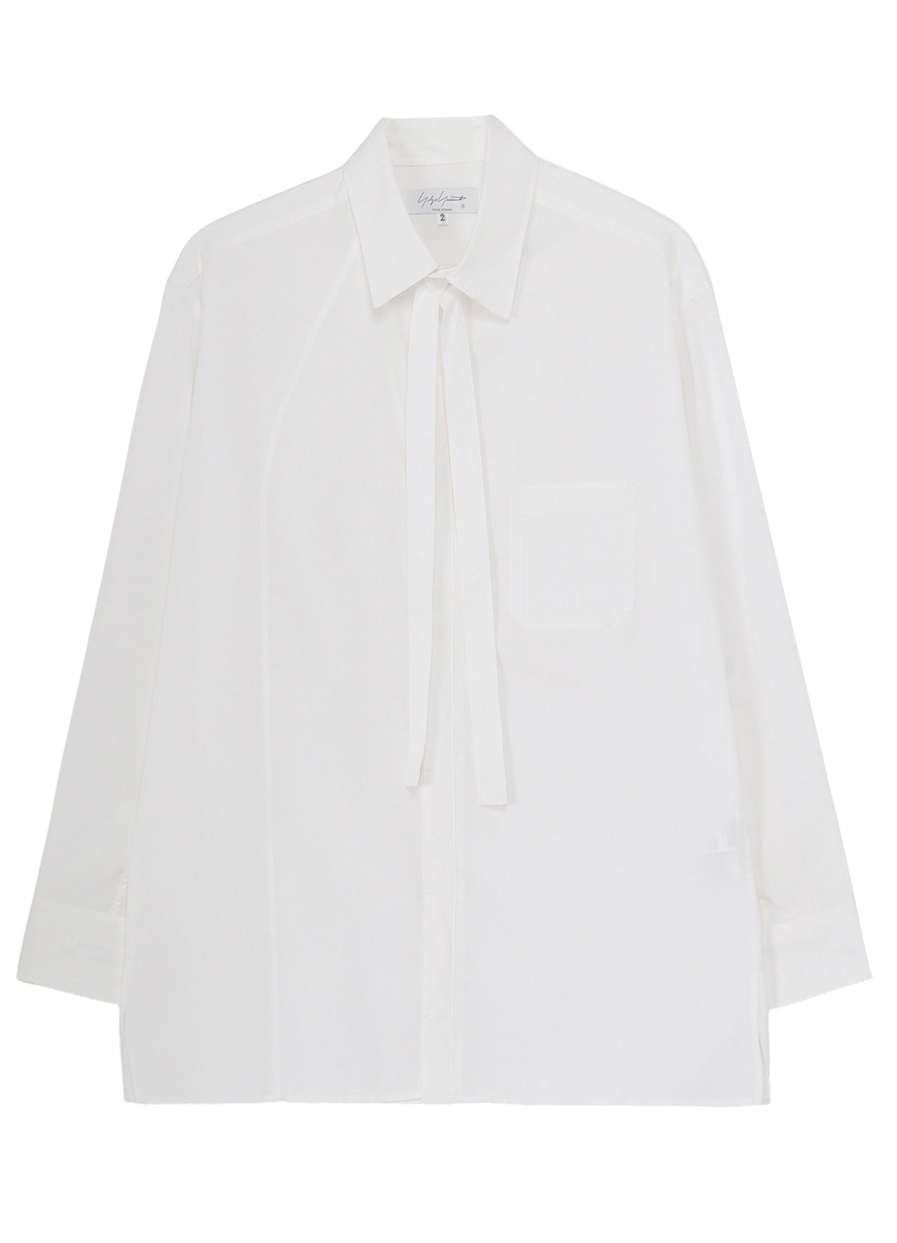 100/2 BROAD SWITCHING BLOUSE WITH BOWTIE