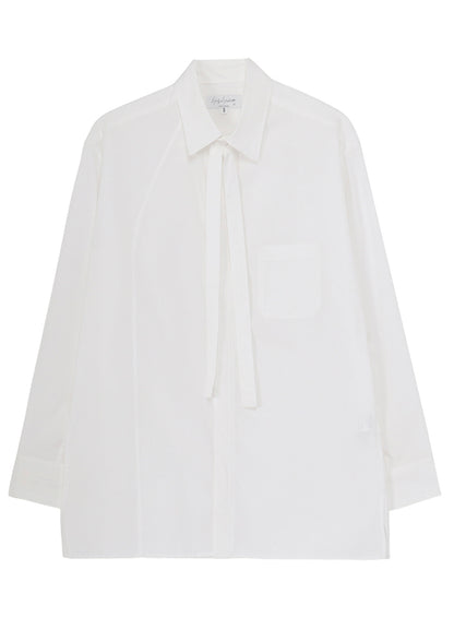100/2 BROAD SWITCHING BLOUSE WITH BOWTIE