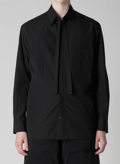 100/2 BROAD SWITCHING BLOUSE WITH BOWTIE