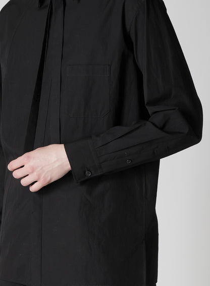 100/2 BROAD SWITCHING BLOUSE WITH BOWTIE