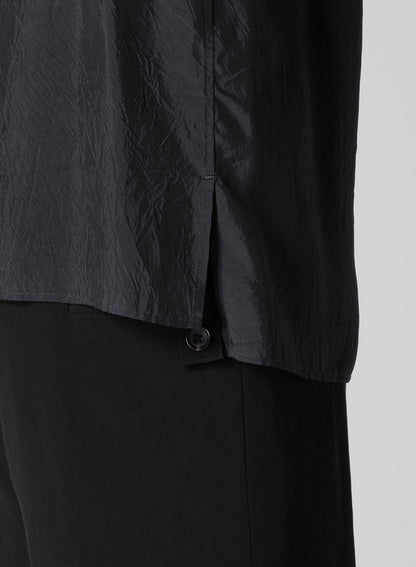 Cu TAFFETA 2 COLLAR BIG STANDARD SHIRT