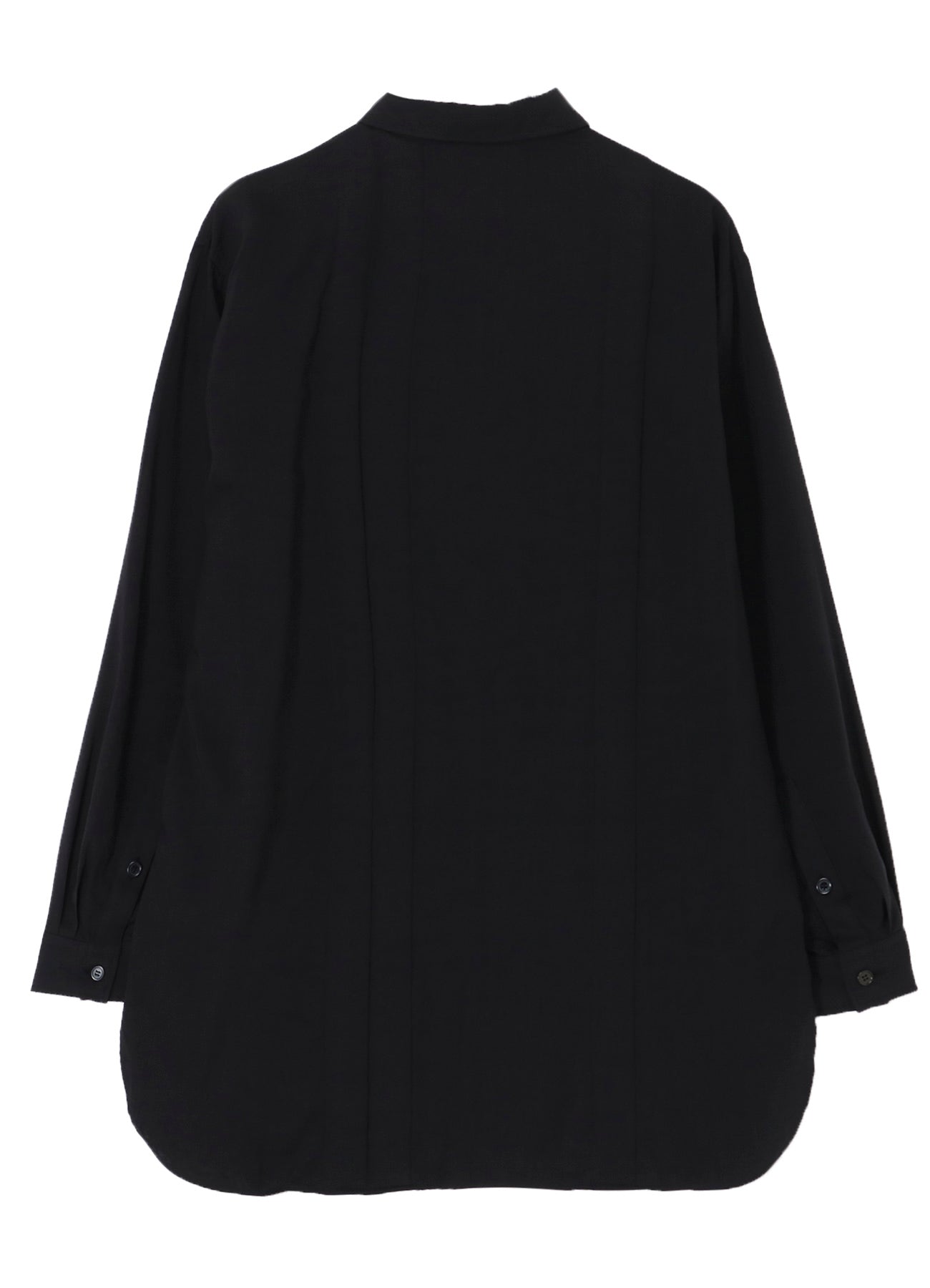 CELLULOSE LAWN DOUBLE PLACKET PADDED BLOUSE