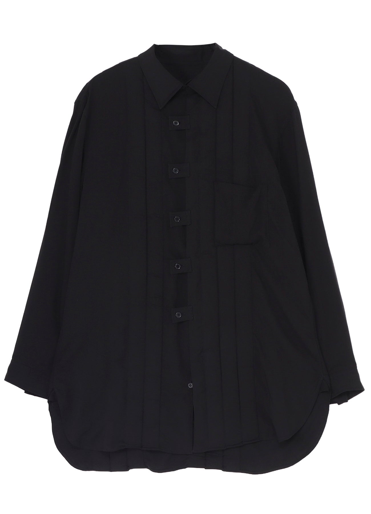 CELLULOSE LAWN TAB PADDED BLOUSE