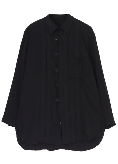 CELLULOSE LAWN TAB PADDED BLOUSE
