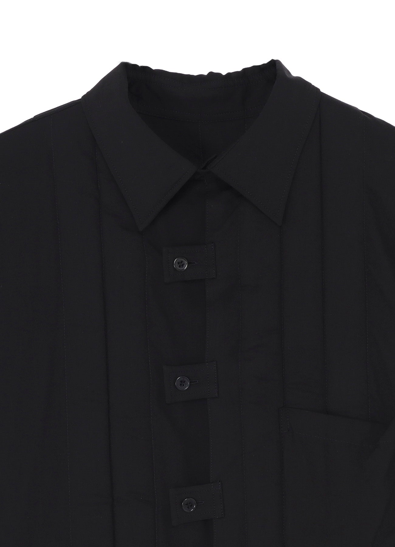 CELLULOSE LAWN TAB PADDED BLOUSE