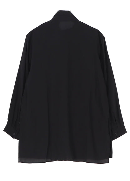 CELLULOSE LAWN DOUBLE FRONT PADDED BLOUSE