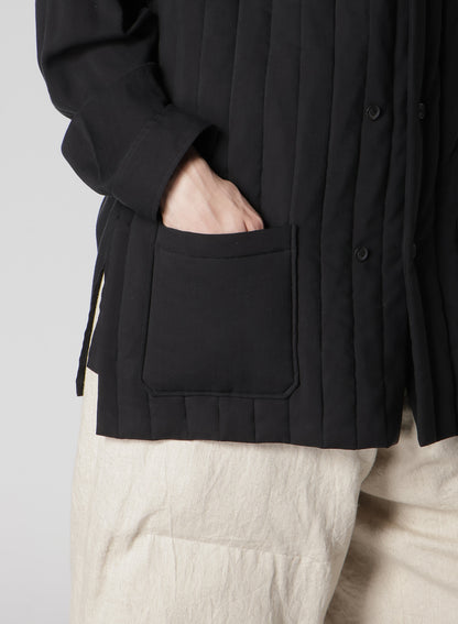 CELLULOSE LAWN DOUBLE FRONT PADDED BLOUSE