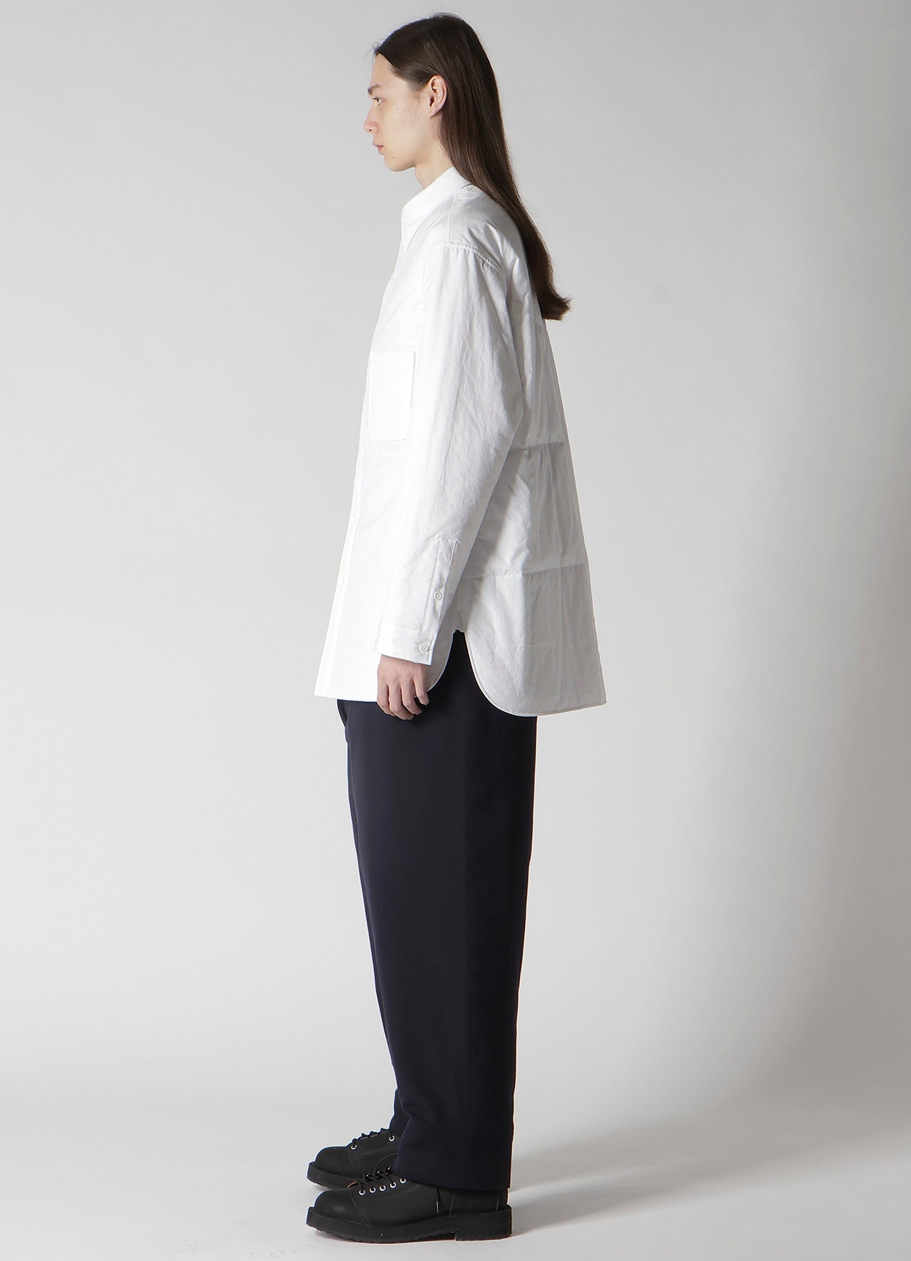 100/2 BROAD RANDOM PANEL PADDED BLOUSE