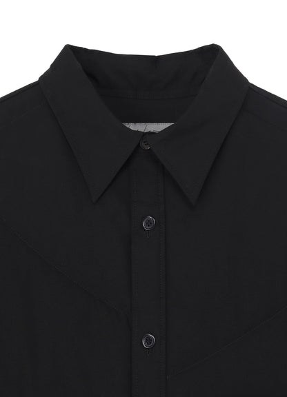 100/2 BROAD RANDOM PANEL PADDED BLOUSE