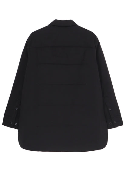 CELLULOSE LAWN PK DETAIL PADDED BLOUSE