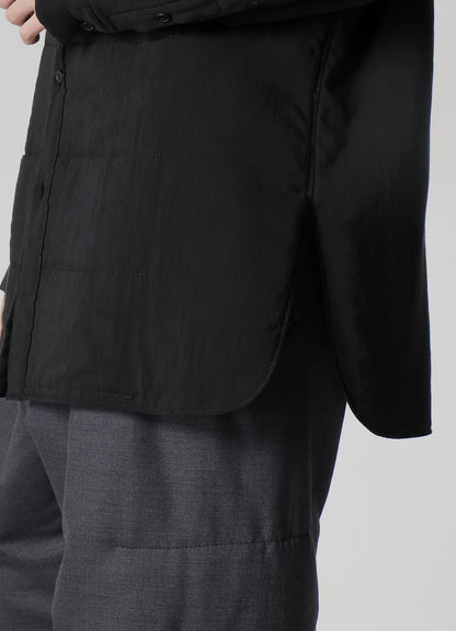 CELLULOSE LAWN PK DETAIL PADDED BLOUSE