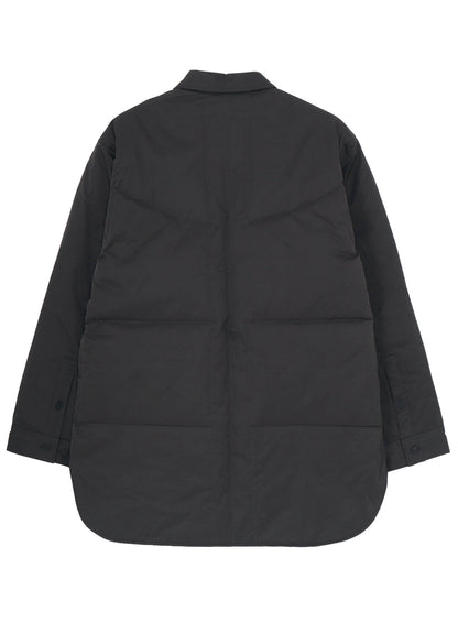 Y MESSAGE PRINTED PADDED BLOUSE