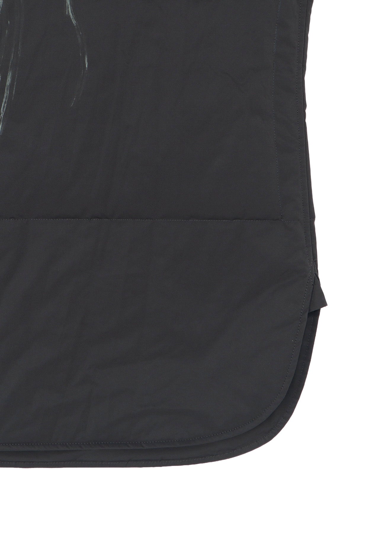 Y MESSAGE PRINTED PADDED BLOUSE