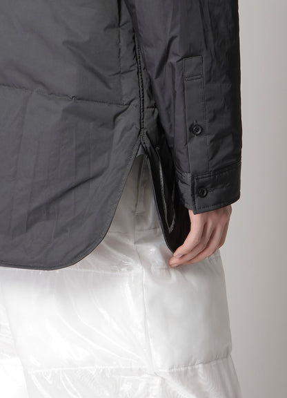 Y MESSAGE PRINTED PADDED BLOUSE