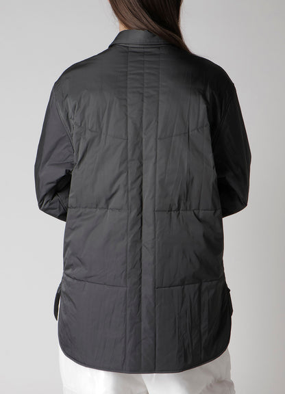 Y MESSAGE PRINTED PADDED BLOUSE