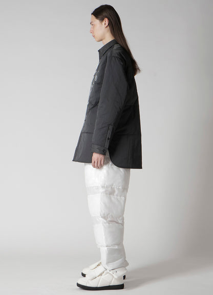 Y MESSAGE PRINTED PADDED BLOUSE