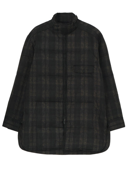 MADRAS INK PLAID CS PADDED BLOUSE