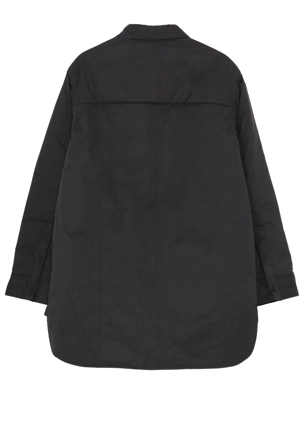 ELEPHANT MESSAGE PRINTED PADDED COLLAR BLOUSE