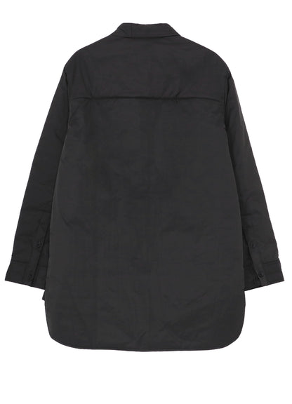 ELEPHANT MESSAGE PRINTED PADDED COLLAR BLOUSE