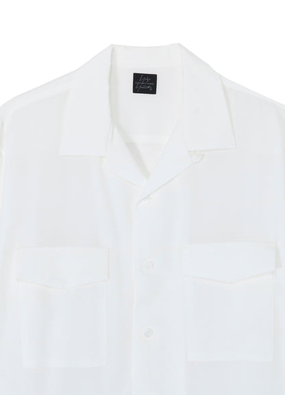 SUIT POPLIN CDH OPEN COLLAR SHIRT